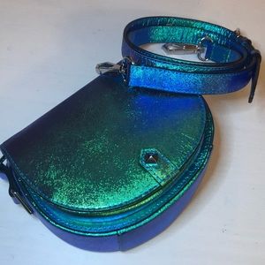 BRAND NEW Rebecca minkoff iridescent mini bag!!